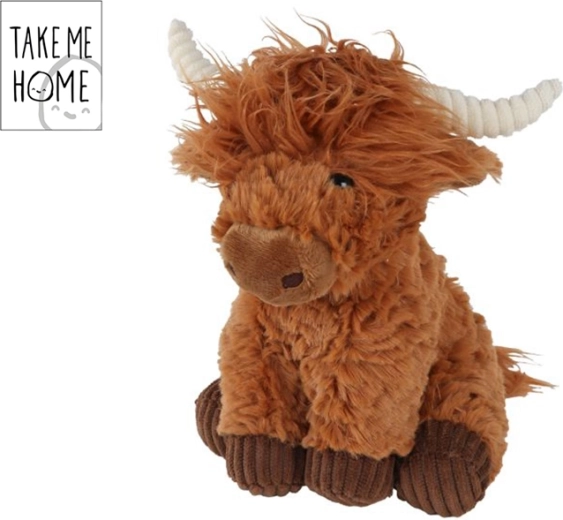Take Me Home plys-yak, siddende, 20 cm