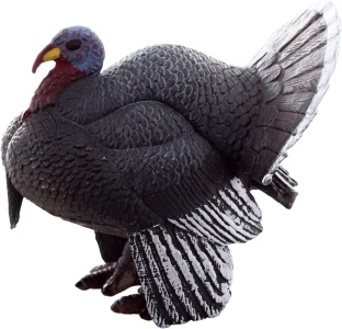 Plastfigur af en kalkun