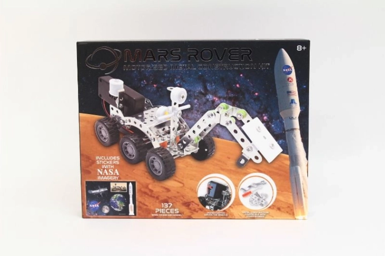 NASA metalbyggesæt: Mars-rover med motor