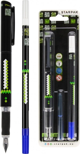Pixel-pen med viskelæder