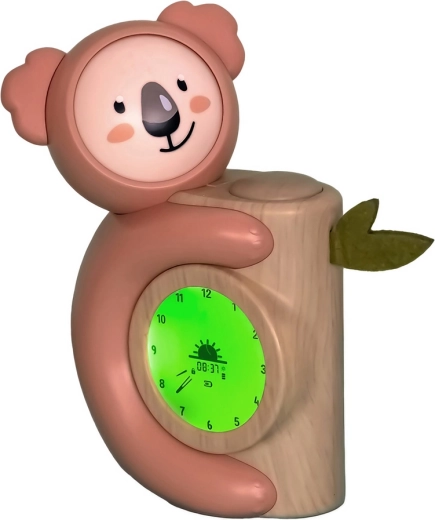 Pabobo børnevækkeur og søvntræner Koala med natlys
