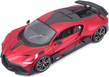 Bburago Bugatti Divo 1:18 – metalbilmodel, rød