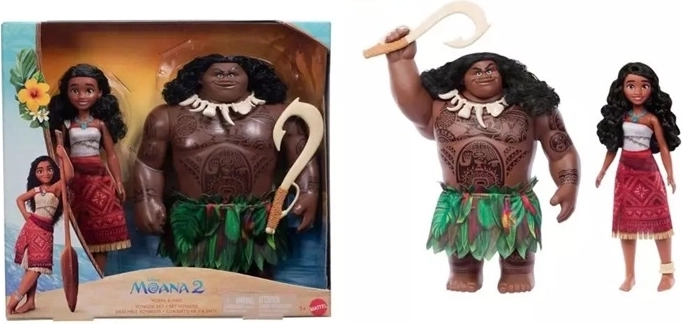 Disney Vaiana og Maui figursæt, 2 stk.