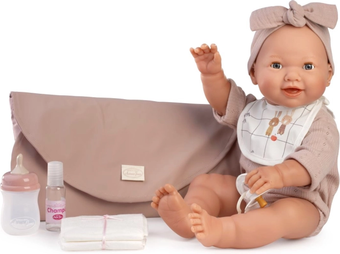 Antonio Juan Mia blinkende og tissende realistiske babydukke 42 cm