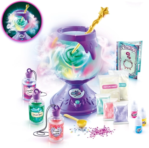 Magisk gryde med lys og tåge