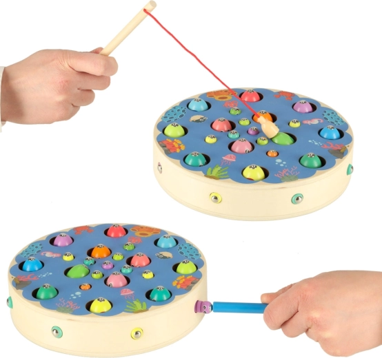 Magnetisk fiskeri og larver for finmotorik