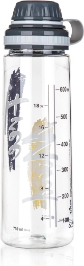 Drikkeflaske af Tritan 750 ml Free Mind, transparent