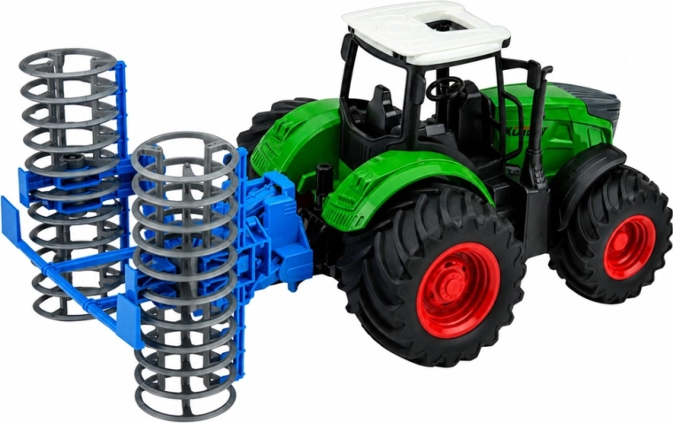 Detaljeret traktor i skala 1:24