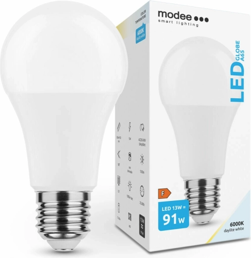 LED pære Modee Smart Lighting Globe E27 13 W kold hvid