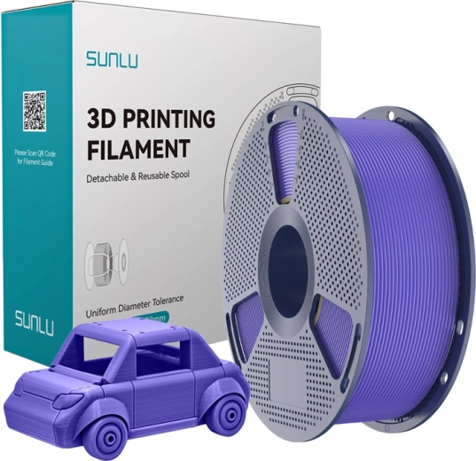 Sunlu PETG-filament lavendellilla