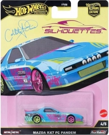 Hot Wheels premium model Mazda RX-7 FC Pandem i målestok 1:64