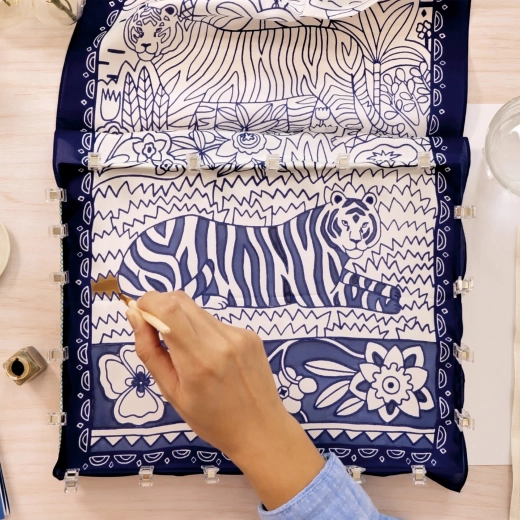 Fortrykte konturer for bekymringsfri maling