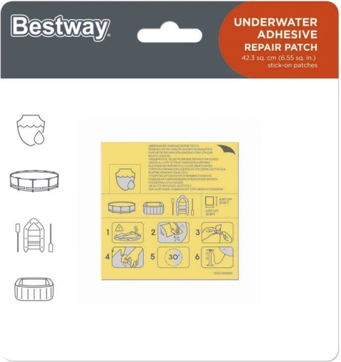 Bestway reparationspatchsæt til pool