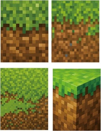 Minecraft gavepose størrelse M