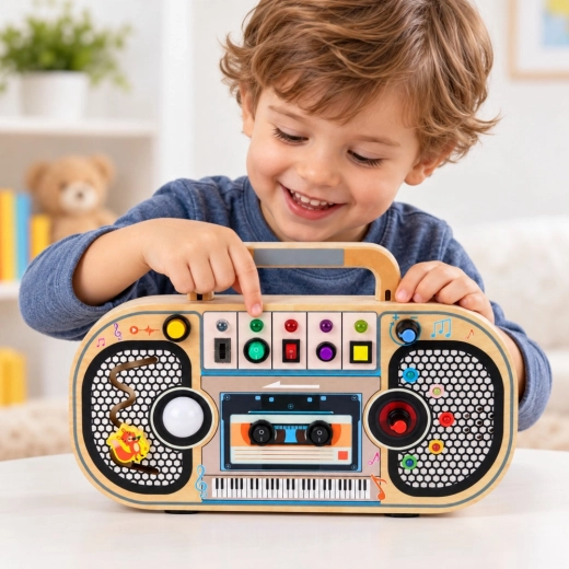 Praktisk radio til hjemmet og på farten