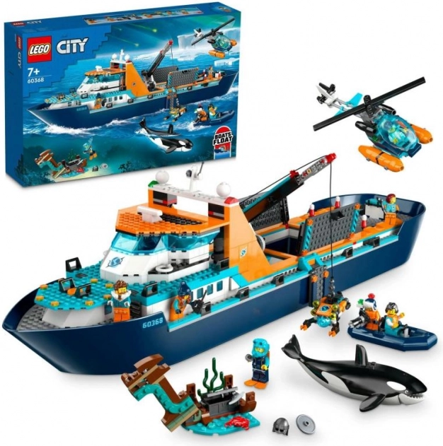 LEGO City forskerfartøj til Arktis