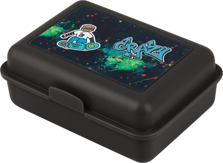 Madkasse sort Chill Out CRAZY