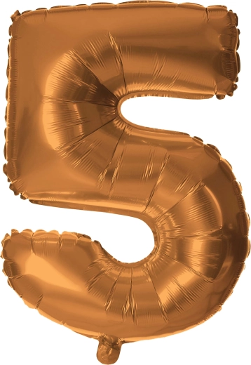 Folieballon tal 5 30 cm bronze TORO