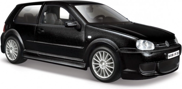 Kompositmodel VOLKSWAGEN Golf R32 i sort 1:24