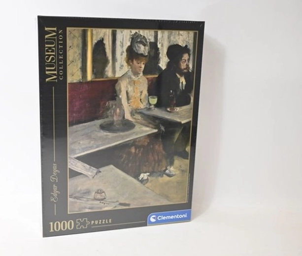 Clementoni Museum Collection puslespil Edgar Degas: Dans un café (L’Absinthe) 1000 brikker