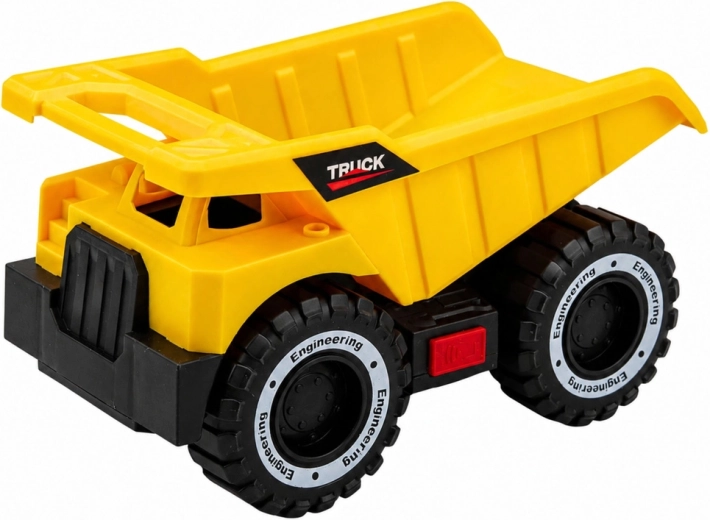 Dumptruck med tipbart lad og effekter
