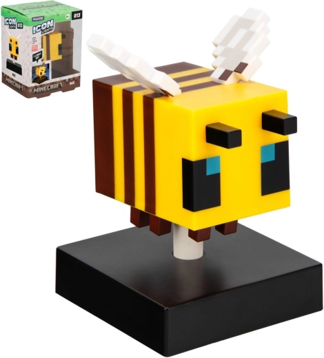 Minecraft-lampe med bi