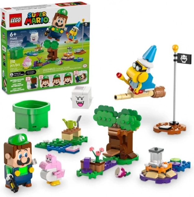 LEGO Super Mario Eventyr med interaktiv figur Luigi