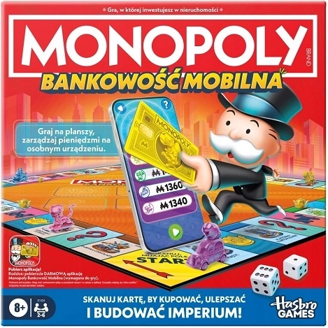 Hasbro Monopoly bank i mobilen