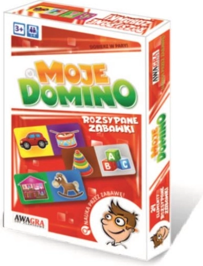 Mit domino – spredt legetøj