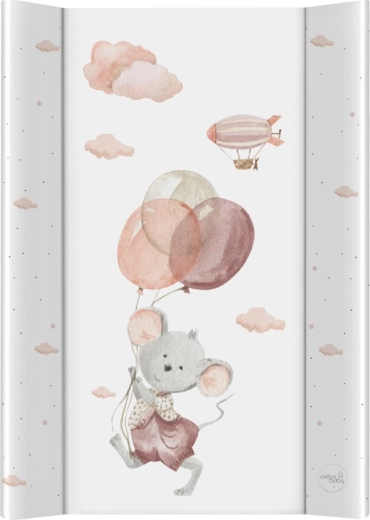 Ceba Baby puslepude med fast plade 50 × 70 cm basic mouse