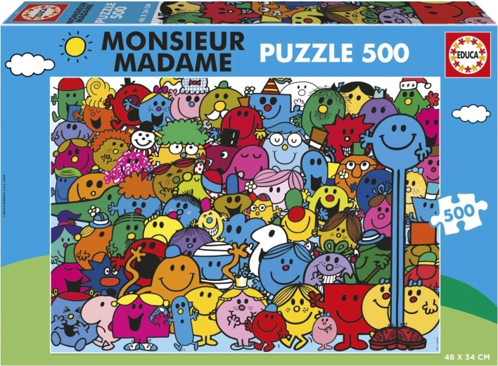 Educa puslespil Monsieur Madame 500 brikker
