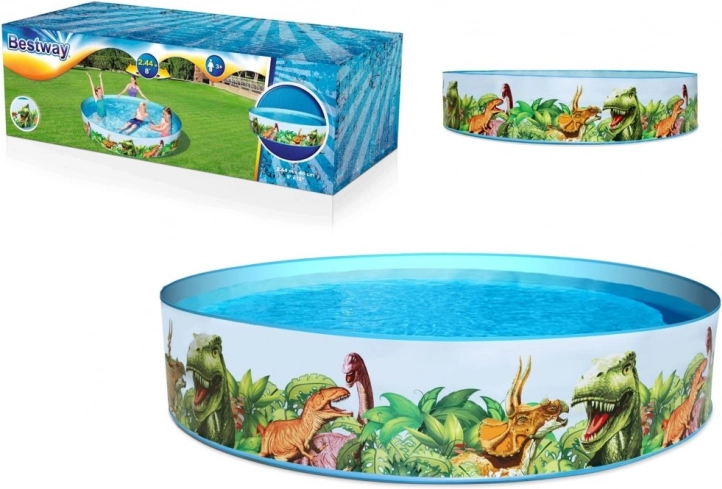 Havebørnepool dinosaurer 244 × 46 cm BESTWAY
