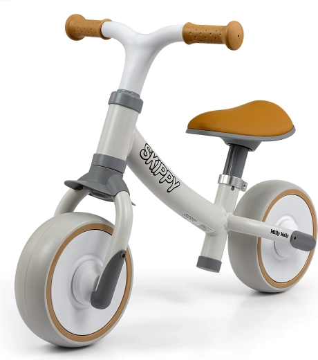 Løbecykel Milly Mally Skippy hvid