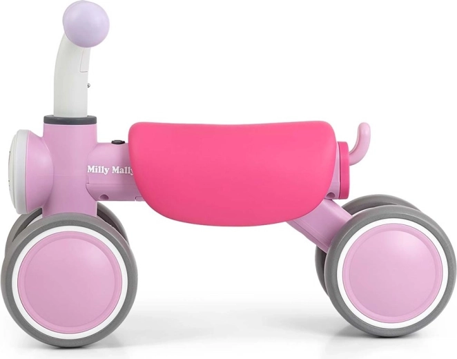 Stabilt firehjulsdesign til de første kørselsforsøg