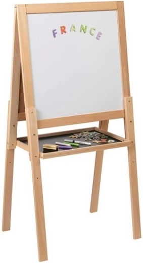Magnetisk whiteboard og bogstaver