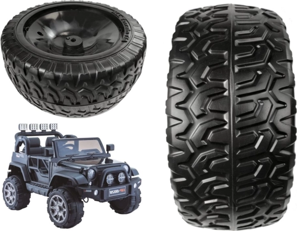 Hjul til batteridrevet køretøj