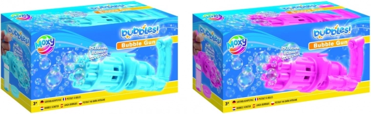 Sæbeboble-pistol med påfyldning 50 ml