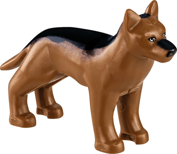 2 figurer og en hund til kreativ leg