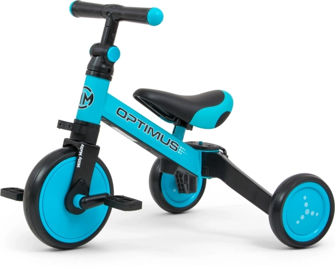 Børnecykel 3 i 1 Milly Mally Optimus blå