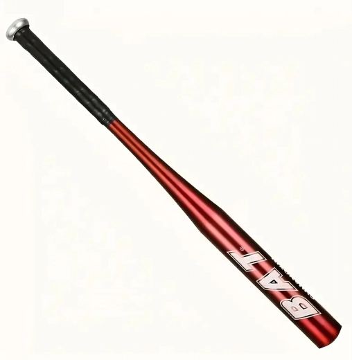 Aluminiums baseballbat 25" (64 cm) – træning, rød