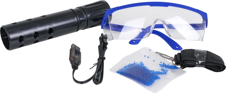 Genopladeligt 7,4V batteri og USB-opladning