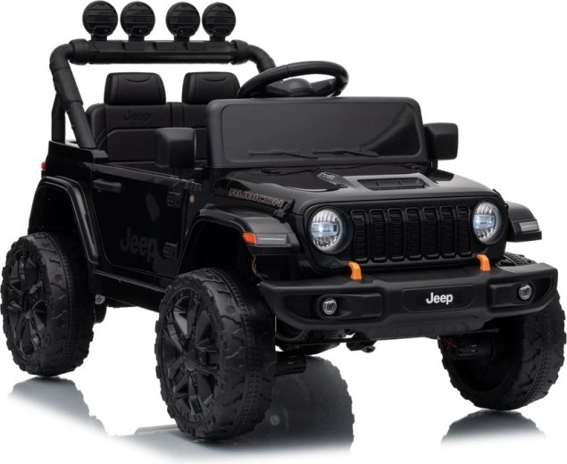 Elektrisk jeep til børn Jeep Rubicon 24 V – Sort