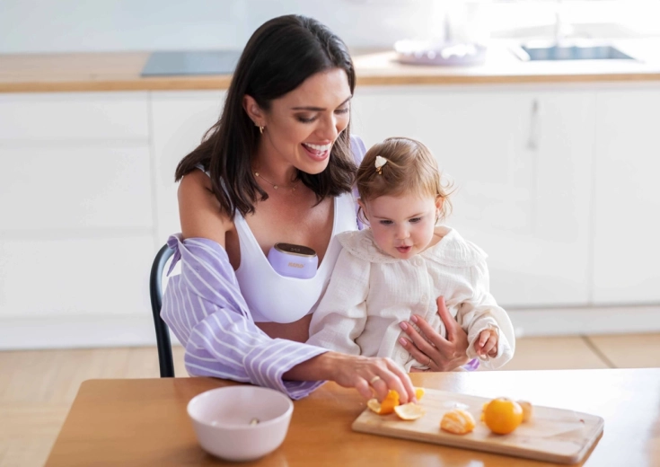 Hands-free dobbelt pumpning for mere tid