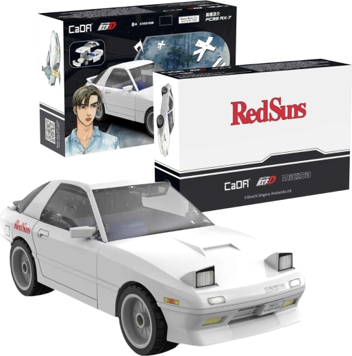 CaDA Mazda RX-7 FD3S Initial D byggesæt bil 1:35