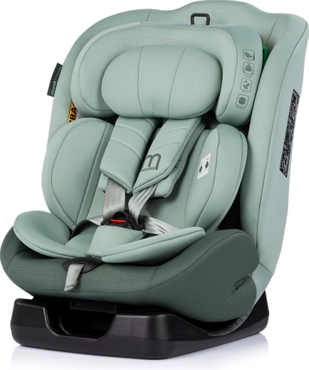 Chipolino Mondial i-Size autostol 40–150 cm matcha