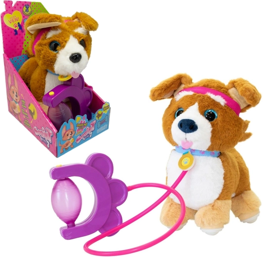 Interaktivt plysbamse-corgi-hvalp Sprint