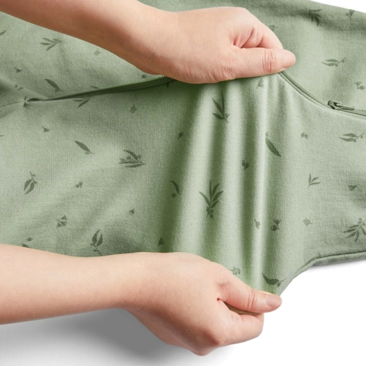 Elastisk jerseymateriale af naturfibre