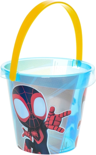 Gennemsigtig spand med Spider-Man motiv