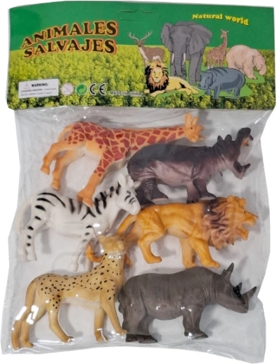Sæt med safari-dyr