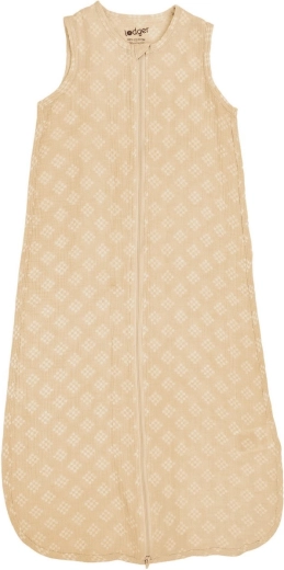 Lodger muslin-sovepose uden ærmer Hopper Tribe Muslin sand 86/98